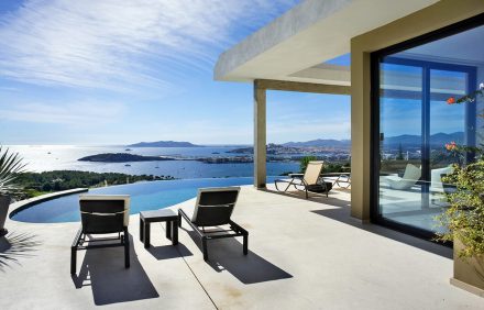 Beautiful Contemporary Villa With Panoramic Views to Ibiza Town – IBZ033