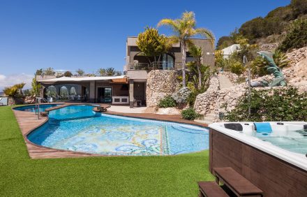 Modern Villa With a Classic Feel With Stunning Country and Sea Views – IBZ075